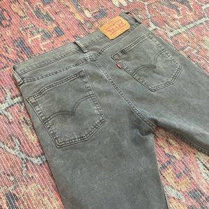 LEVI’S | Men’s 510 Gray Skinny Fit Jeans, W32 x L30